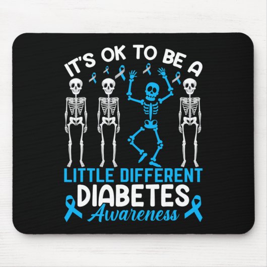 Tapis De Souris Diabète Guerrier Mère conscience C'est bien d'être (Devant)