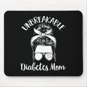 Tapis De Souris Diabète incassable soutien de la mère Diabète