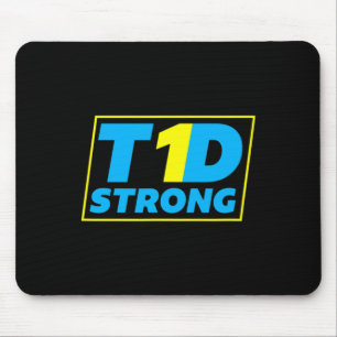 Tapis De Souris Diabète TYPE 1 Sensibilisation forte