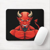 Tapis De Souris Diable (Avec souris)