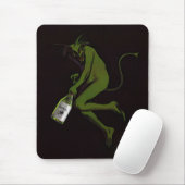 Tapis De Souris Diable à boire ~ Mousepads (Avec souris)