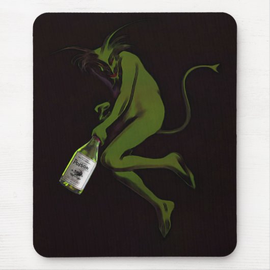 Tapis De Souris Diable à boire ~ Mousepads (Devant)