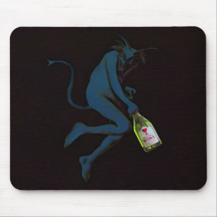 Tapis De Souris Diable à boire ~ Mousepads