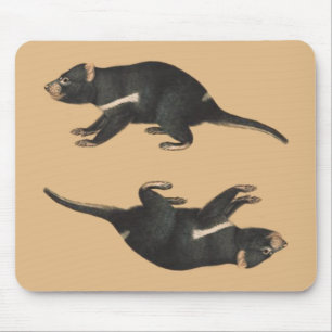 Tapis De Souris Diable de Tassie d'OPUS : Sur le bord de