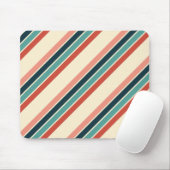 Tapis De Souris Diagonale multicolore (Avec souris)