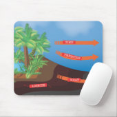 Tapis De Souris Diagramme de charbon (Avec souris)
