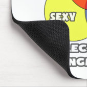 Tapis De Souris Diagramme de Venn .. Ingénieurs électriques (Coin)