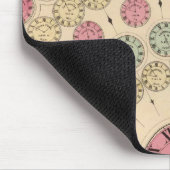 Tapis De Souris Diagramme montrant la différence de temps (Coin)