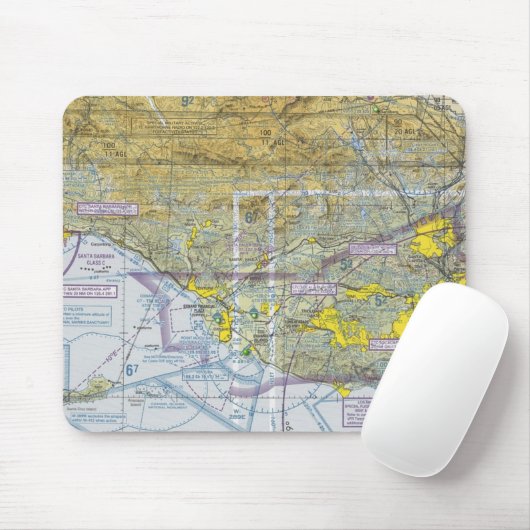 Tapis De Souris Diagramme sectionnel Mousepad (Avec souris)