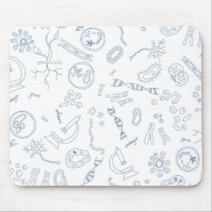 Tapis De Souris Diagrammes scientifiques en biologie