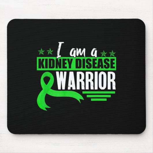 Tapis De Souris Dialyse du guerrier de la maladie Néphrite Organis (Devant)