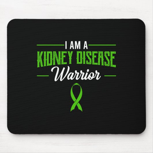 Tapis De Souris Dialyse du guerrier de la maladie Néphrite Organis (Devant)