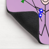 Tapis De Souris Dialyse "il n'est pas pour des poules mouillées " (Coin)