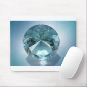 Tapis De Souris diamant bleu (Avec souris)