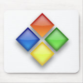 Tapis De Souris Diamant de Windows (Devant)