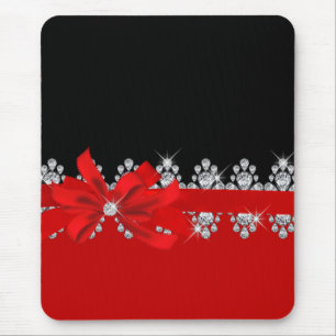 Tapis De Souris Diamant Delilah (rouge)