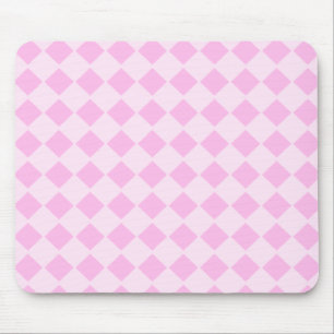 Tapis de souris diamant rose