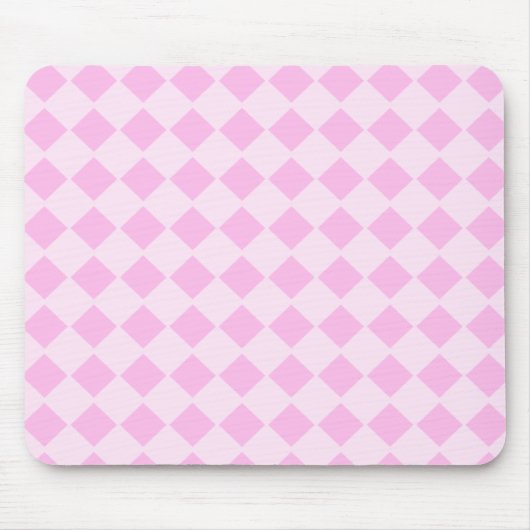 Tapis de souris diamant rose (Devant)