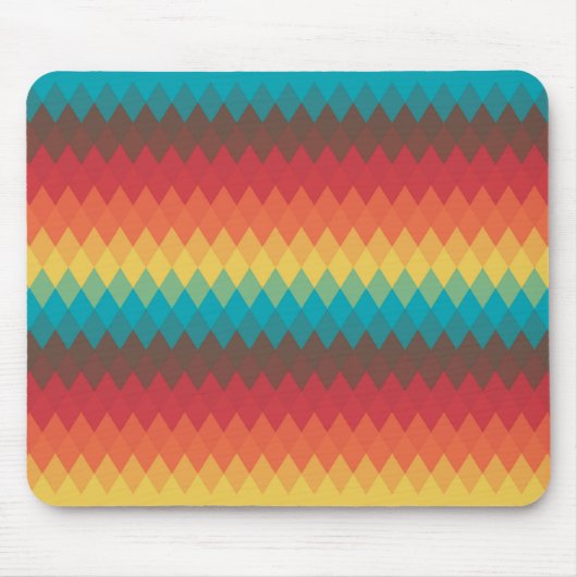 Tapis De Souris Diamants de coucher de soleil (Devant)