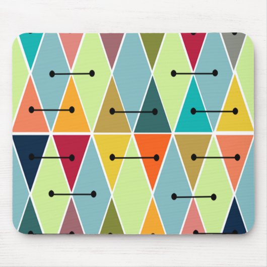Tapis De Souris Diamants et triangles (Devant)