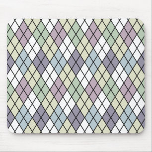 Tapis De Souris Diamants Pastel