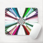 Tapis De Souris Diamond Color Spray Mousepad (Avec souris)