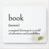 Tapis De Souris Dictionary Definition For BOOK (Devant)