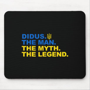 Tapis De Souris Didus Fier Ukraiçien Papà Fête des Pères Trident