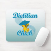 Tapis De Souris Diététiste Chick #3 (Avec souris)