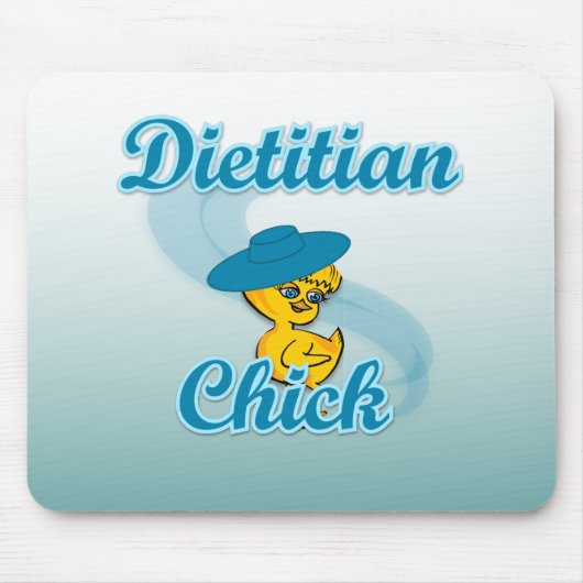 Tapis De Souris Diététiste Chick #3 (Devant)