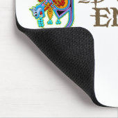 Tapis De Souris Dieu a créé l'anglais (Coin)