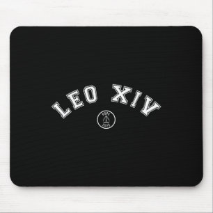 Tapis De Souris Dieu Béni Pape Leo Xiv Chicago Amérique T-shirt.pn