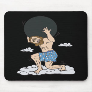 Tapis De Souris Dieu de bowling