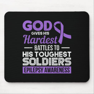 Tapis De Souris Dieu Donne Ses Batailles Les Plus Dures À Son Épil