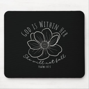 Tapis De Souris Dieu Est Dans Son Costume Automne Femmes