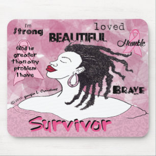 Tapis De Souris Dieu est plus grand que n'importe quel problème