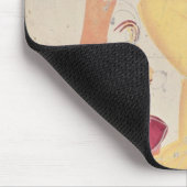 Tapis De Souris Dieu Krishna avec son amour mortel, Radha (Coin)