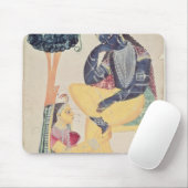 Tapis De Souris Dieu Krishna avec son amour mortel, Radha (Avec souris)