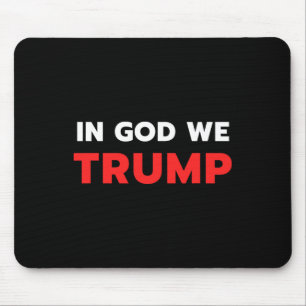 Tapis De Souris Dieu Nous Trump Trump Pro Président Donald Trump S