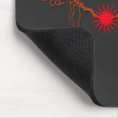 Tapis De Souris Dieu Vit En Moi (Coin)