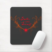 Tapis De Souris Dieu Vit En Moi (Avec souris)