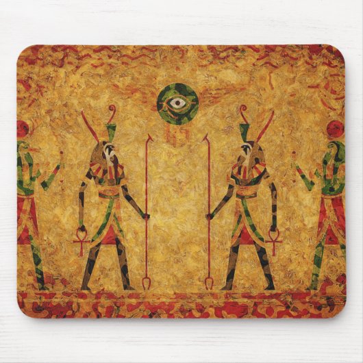 Tapis De Souris Dieux égyptiens (Devant)