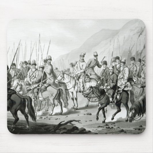 Tapis De Souris Différentes tribus des Cosaques russes (Devant)