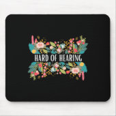 Tapis De Souris Difficile d'alerte et de conception de sensibilisa (Devant)