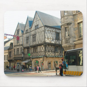 Tapis De Souris Dijon, Bourgogne, bâtiment médiéval de la Franc
