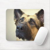 Tapis de souris d'image de berger allemand (Avec souris)