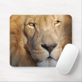 Tapis de souris d'images de lion (Avec souris)