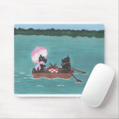 Tapis De Souris Dimanche après-midi (Avec souris)