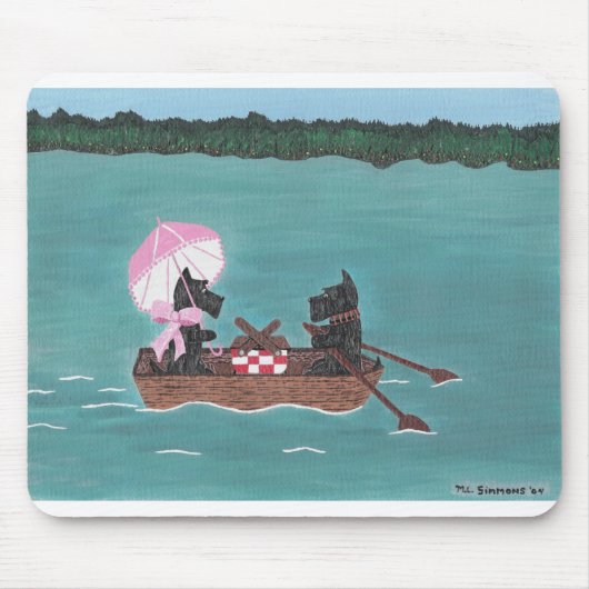 Tapis De Souris Dimanche après-midi (Devant)