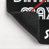 Tapis De Souris diminution de tête maxima non serviam (Coin)
